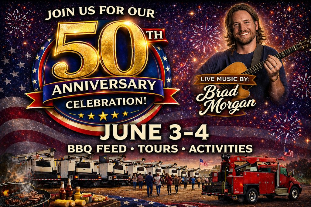 Horizontal 50th Celebration Graphic