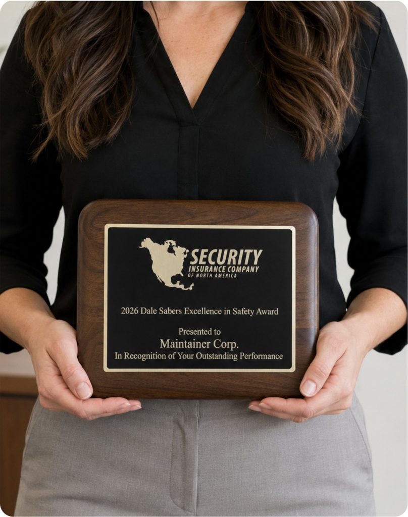 Safety Award Graphic
